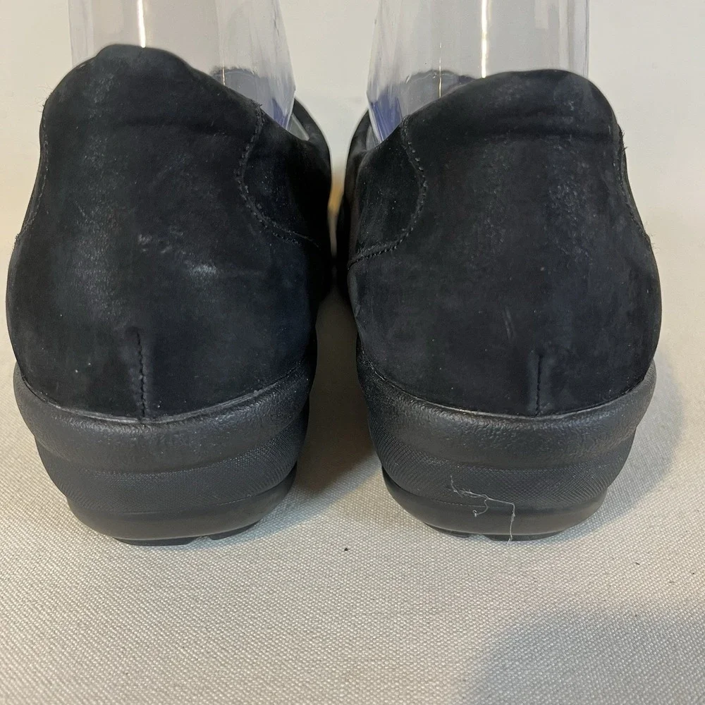 Waldlaufer Women's Black Suede Shoe 9.5 Comfort Supportive Style‎ Work Going Out